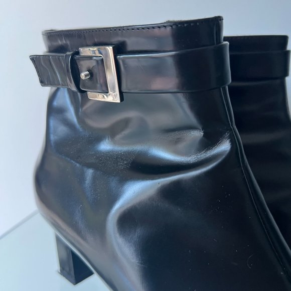 Louis Vuitton Black Short Boots Authentic - Picture 9 of 10